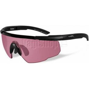 Wiley X Saber Advanced m. Vermilion (lyserdt) glas