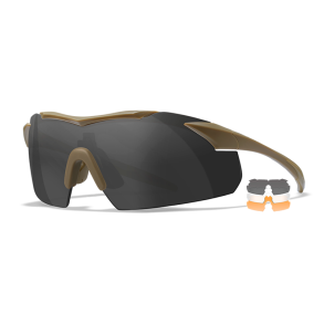 Wiley X Vapor 2.5 med 3 Glas - tan