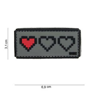Last life grey PVC patch