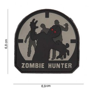 Zombie hunter SWAT PVC patch