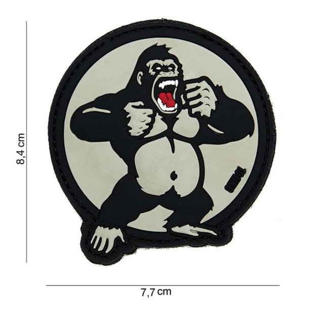 King Kong white PVC patch
