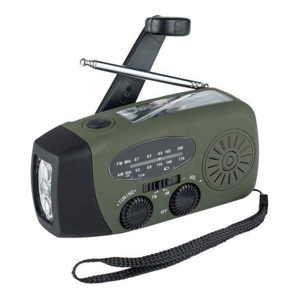 Fosco Emergency Crank Radio - ndradio