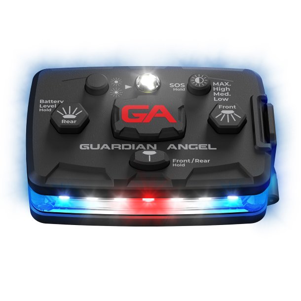 Guardian Angel - bl/bl - op til 800 lumens