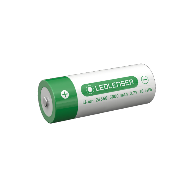 Ledlenser genopladeligt Li-Ion batteri - 26650 (5000 mAh)