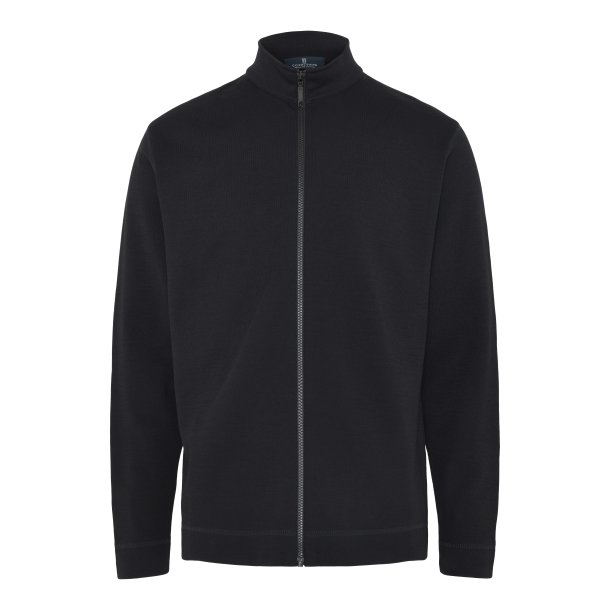 Clipper Full Zip Cardigan Stand Up Collar