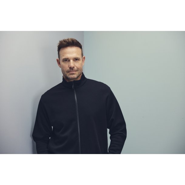 Clipper Full Zip Cardigan Stand Up Collar