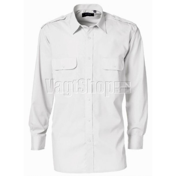 Klassisk uniformsskjorte - langt rme