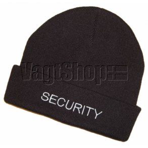 Hue med eller uden brodering (SECURITY eller VAGT)