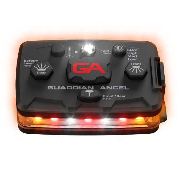 Guardian Angel - orange/orange - op til 800 lumens