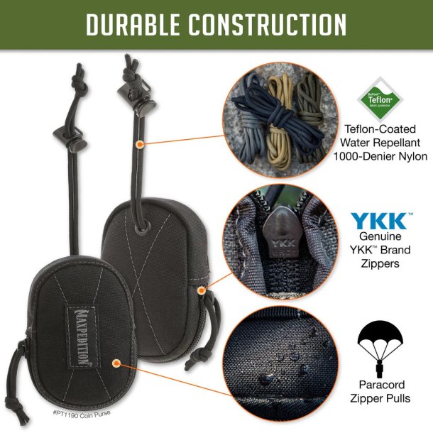 Maxpedition Coin Purse - sort
