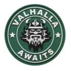 Valhalla Awaits PVC patch