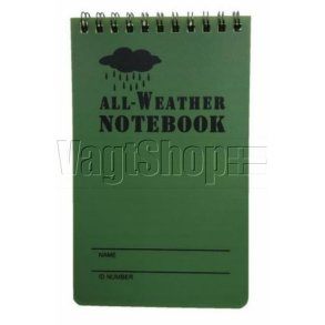 All Weather Notesblok 3x5