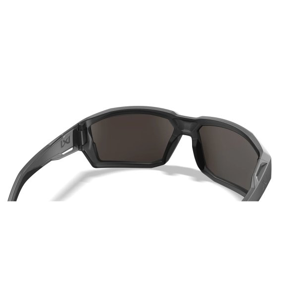 Wiley X Alpine - Captivate Polaroid gr�nt spejlglas, mat transparent sort stel