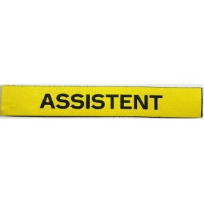 ASSISTENT velcro mrke - 1,5 x 8 cm