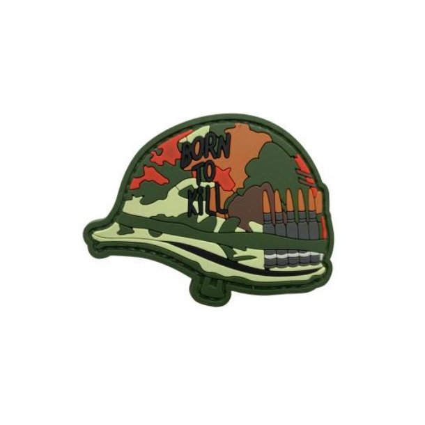 Born to Kill Helmet PVC patch