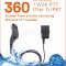 N-Ear 1 Wire Waterproof CHOICE w/side PTT
