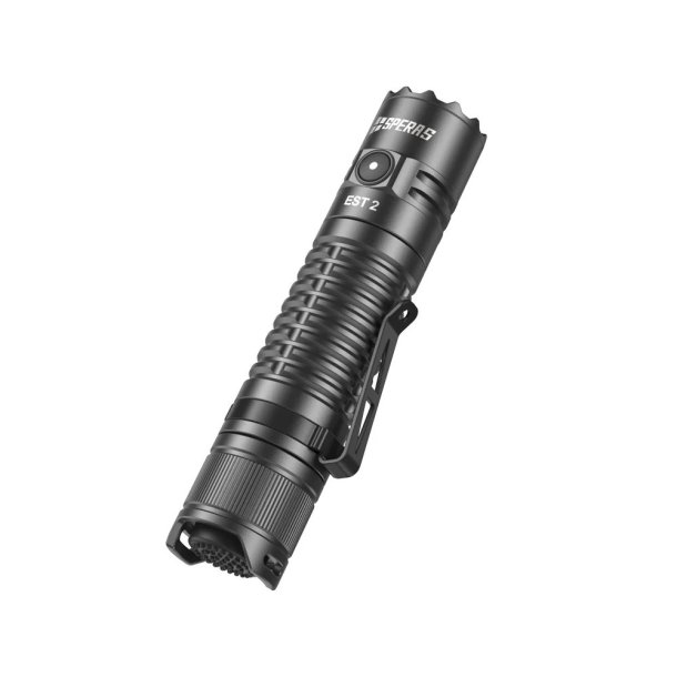 Speras Flashlight EST2 Dual-Switch Tactical Flashlight - 1900 lumens