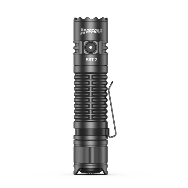 Speras Flashlight EST2 Dual-Switch Tactical Flashlight - 1900 lumens