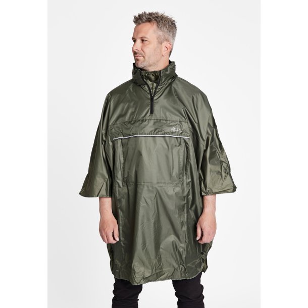 Lyngse Rainwear Poncho - sort