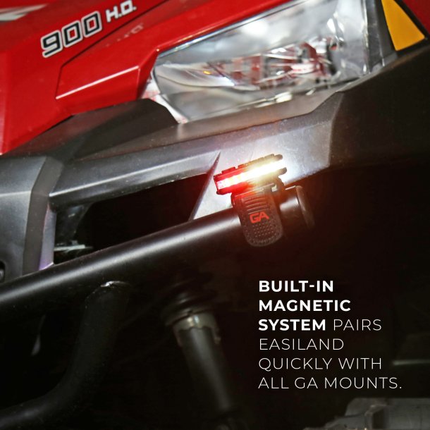 Guardian Angel - hvid-r�d/hvid-r�d - op til 800 lumens