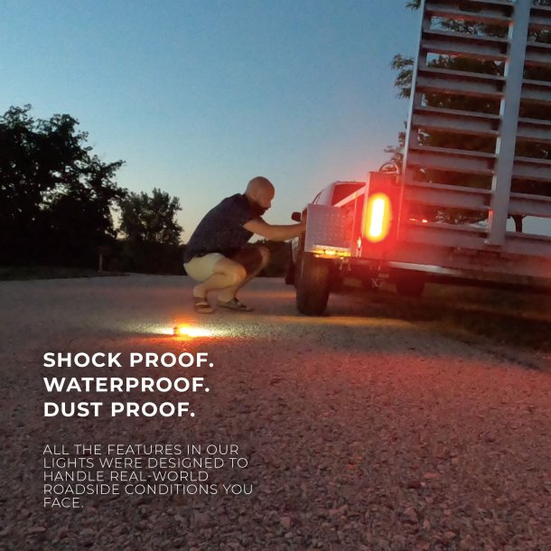 Guardian Angel - orange/orange - op til 800 lumens