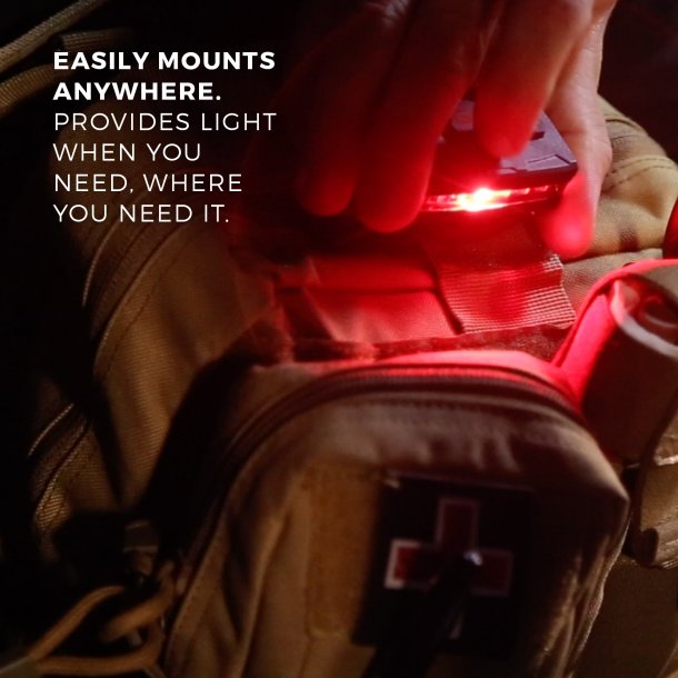 Guardian Angel - bl/bl - op til 800 lumens