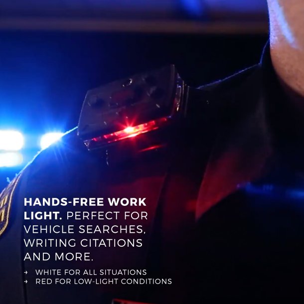 Guardian Angel - bl/bl - op til 800 lumens