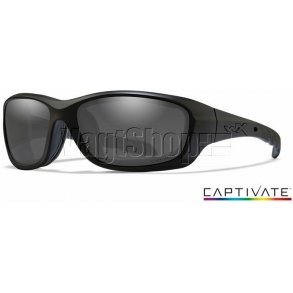 Wiley X Gravity Captivate Polarized - Smoke Grey
