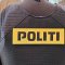 POLITI velcropatch gul/sort - stor