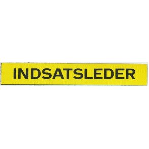 INDSATSLEDER velcro mrke - 3 x 20 cm
