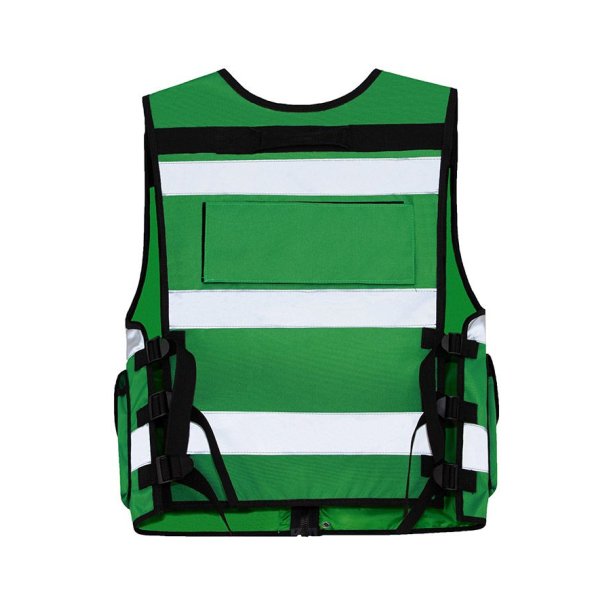 Taktisk vest med refleks og lynls