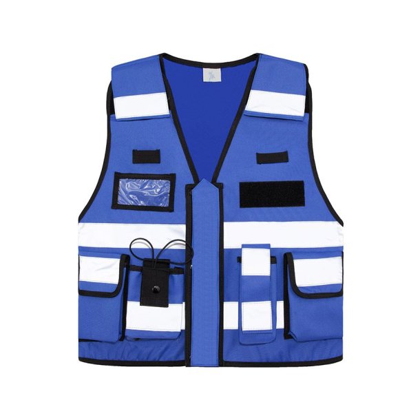 Taktisk vest med refleks og lynls