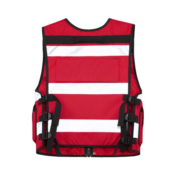 Taktisk vest med refleks og lynls
