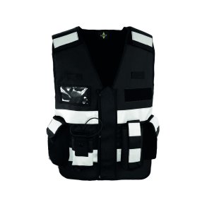 Taktisk vest med refleks og lynls