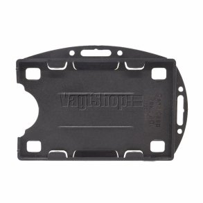 ID-kort plastholder - sort