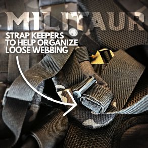 Militaur Strap Keepers