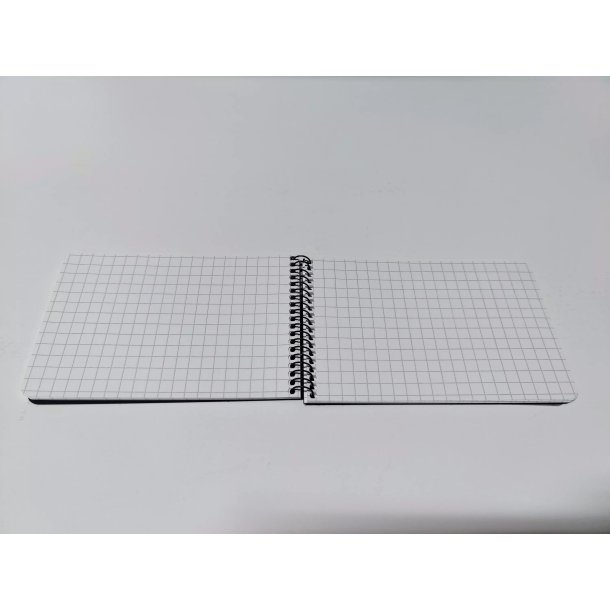 Modestone Vandt�t Notesbog - Spiral/top - 96x148 mm