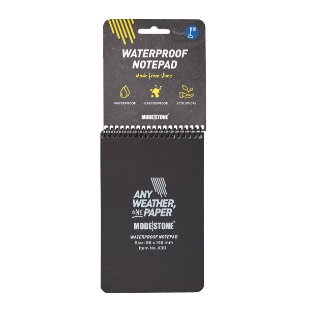 Modestone Vandt�t Notesbog - Spiral/top - 96x148 mm