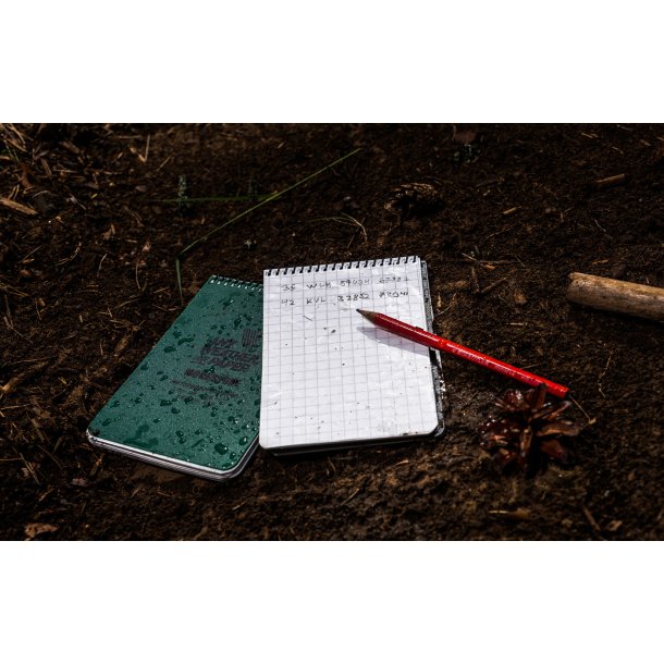 Modestone Vandt�t Notesbog - Spiral/top - 96x148 mm
