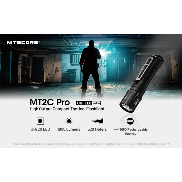 Nitecore MT2CPRO - 1800 lumens