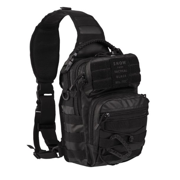 Mil-Tec One Strap Assault Pack - Tactical Black