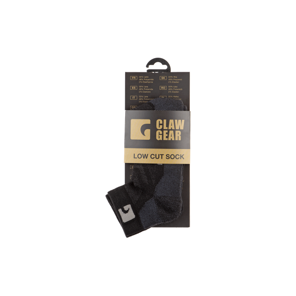 Clawgear Merino Low Cut Ankle Socks - sort