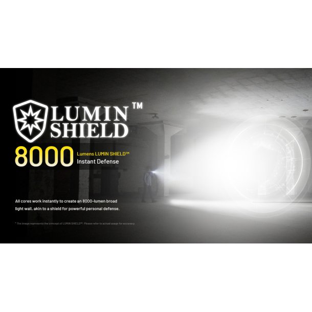 Nitecore EDC37 - 8000 lumens