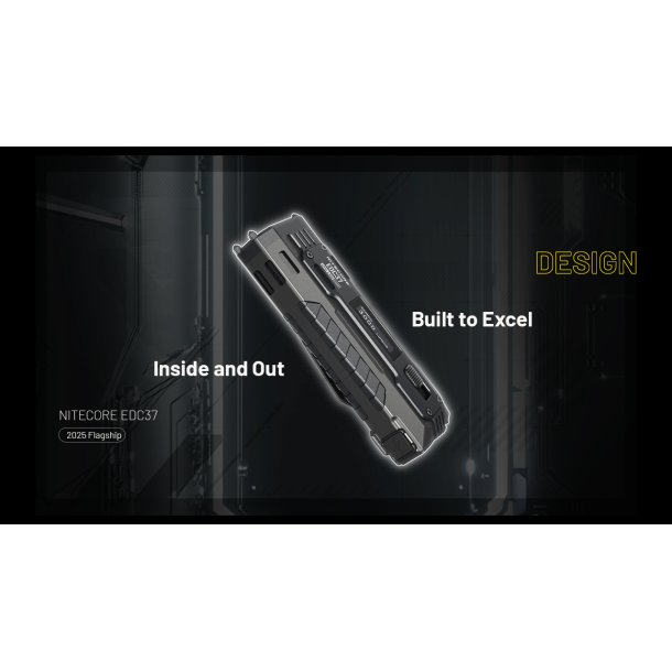 Nitecore EDC37 - 8000 lumens