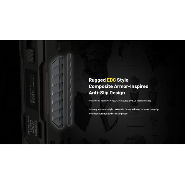Nitecore EDC37 - 8000 lumens