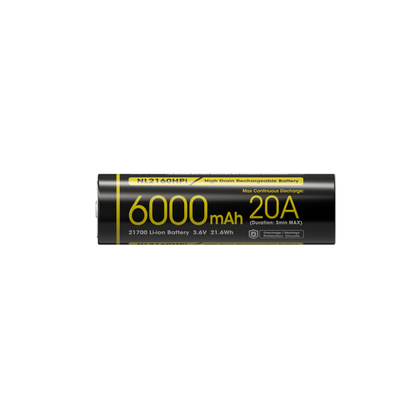 Nitecore genopladeligt Lithium Ion batteri - 6000 mAh