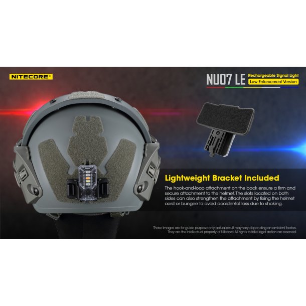 Nitecore NU07 LE Mini Signal Light - 15 lumens