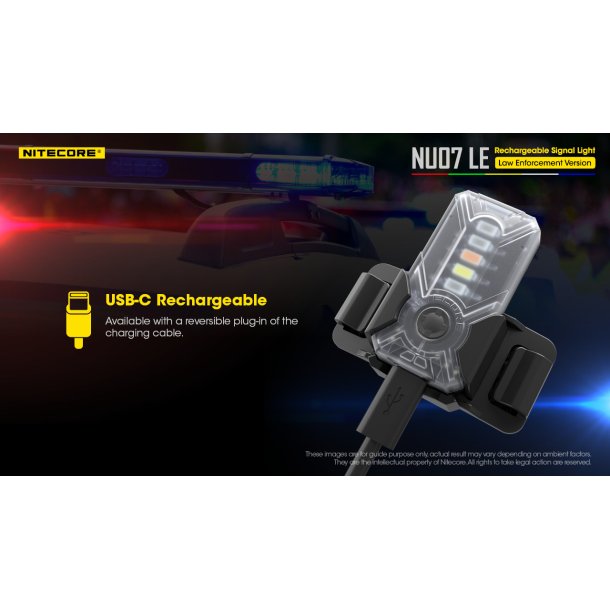 Nitecore NU07 LE Mini Signal Light - 15 lumens