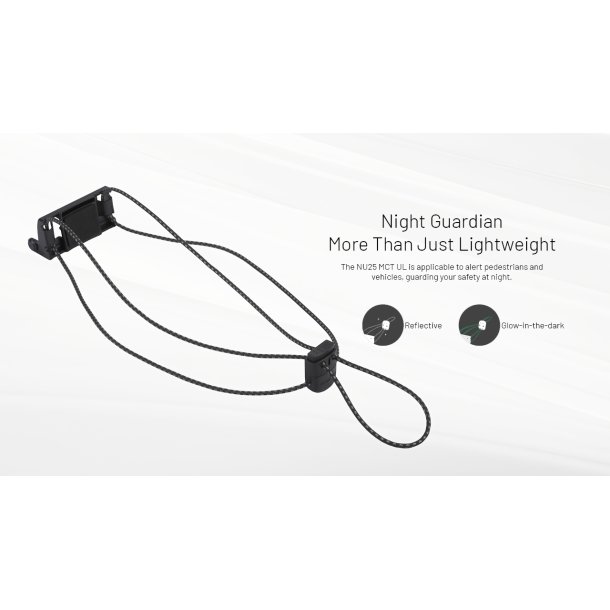 Nitecore NU25 MCT UL pandelygte - 400 lumens