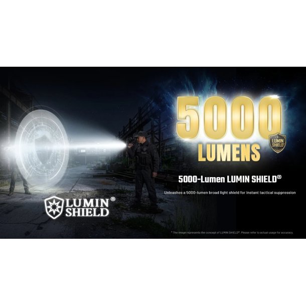 Nitecore P17iX - Tactical - 5000 lumens